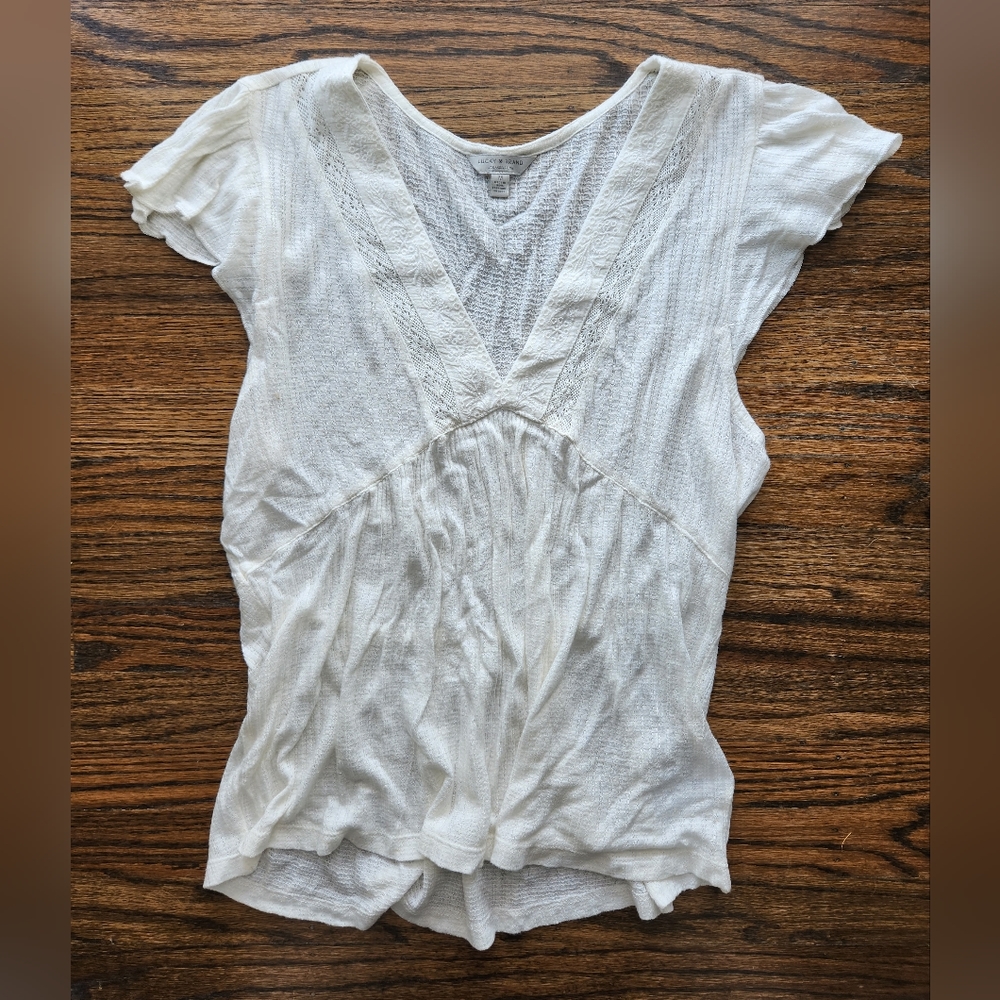 Lucky White Top